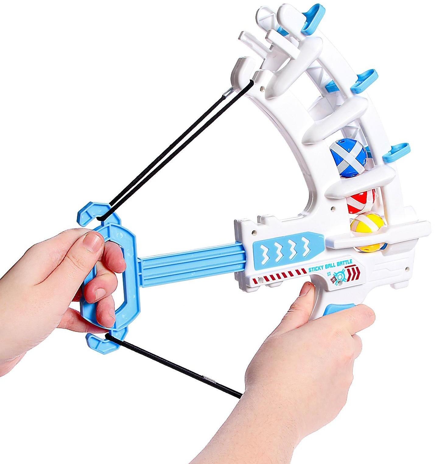 Дартс «Слоник», 6 шариков на липучках, лук для запуска