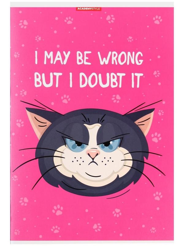 Тетрадь А4-, 48 листов в клетку 