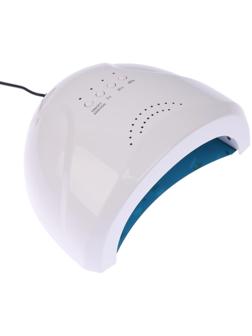 Лампа для гель-лака Luazon LUF-17, LED, 48 Вт, 30 диодов, таймер 5/36/60 с, USB, белая