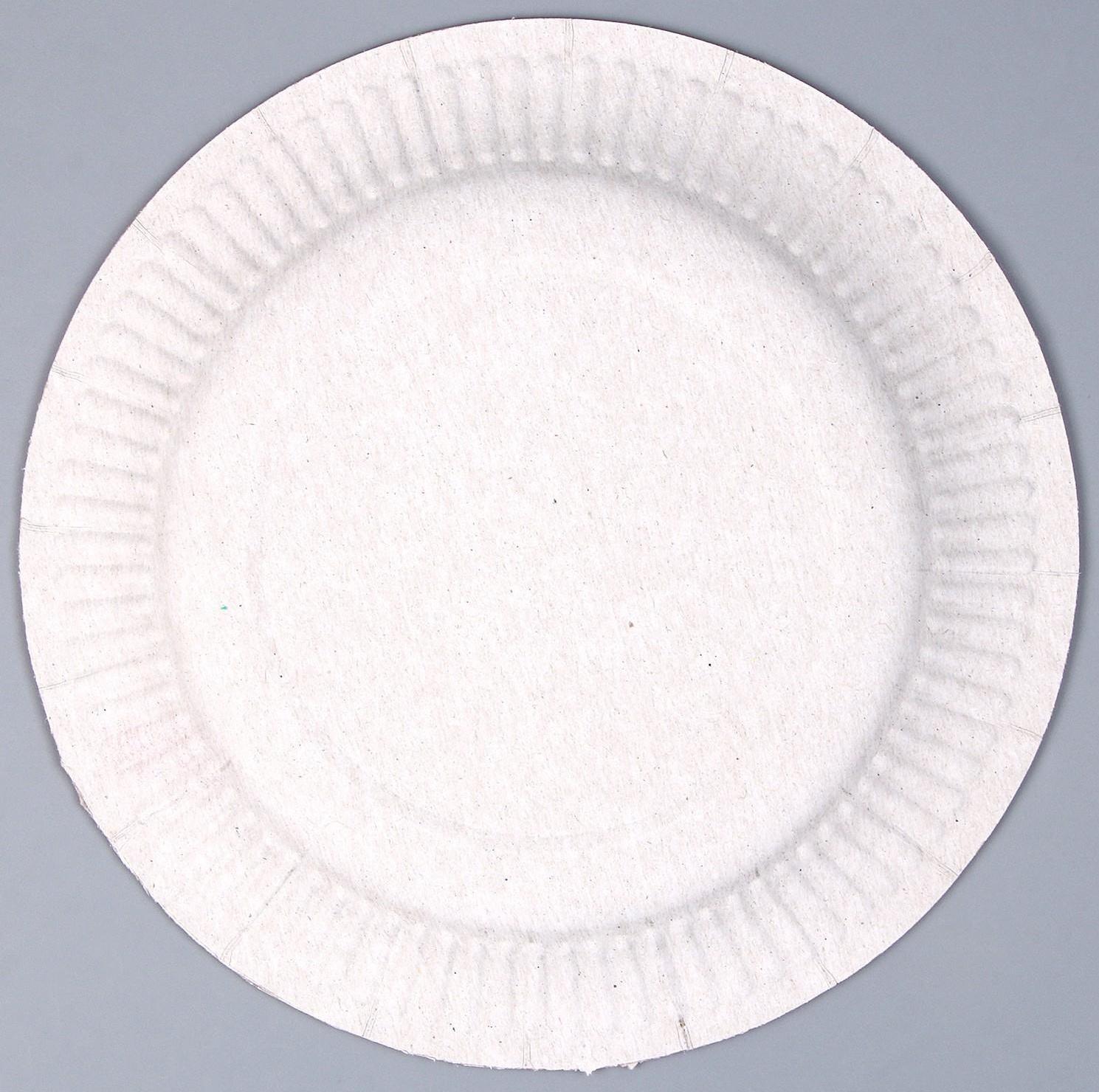 Тарелка бумажная 