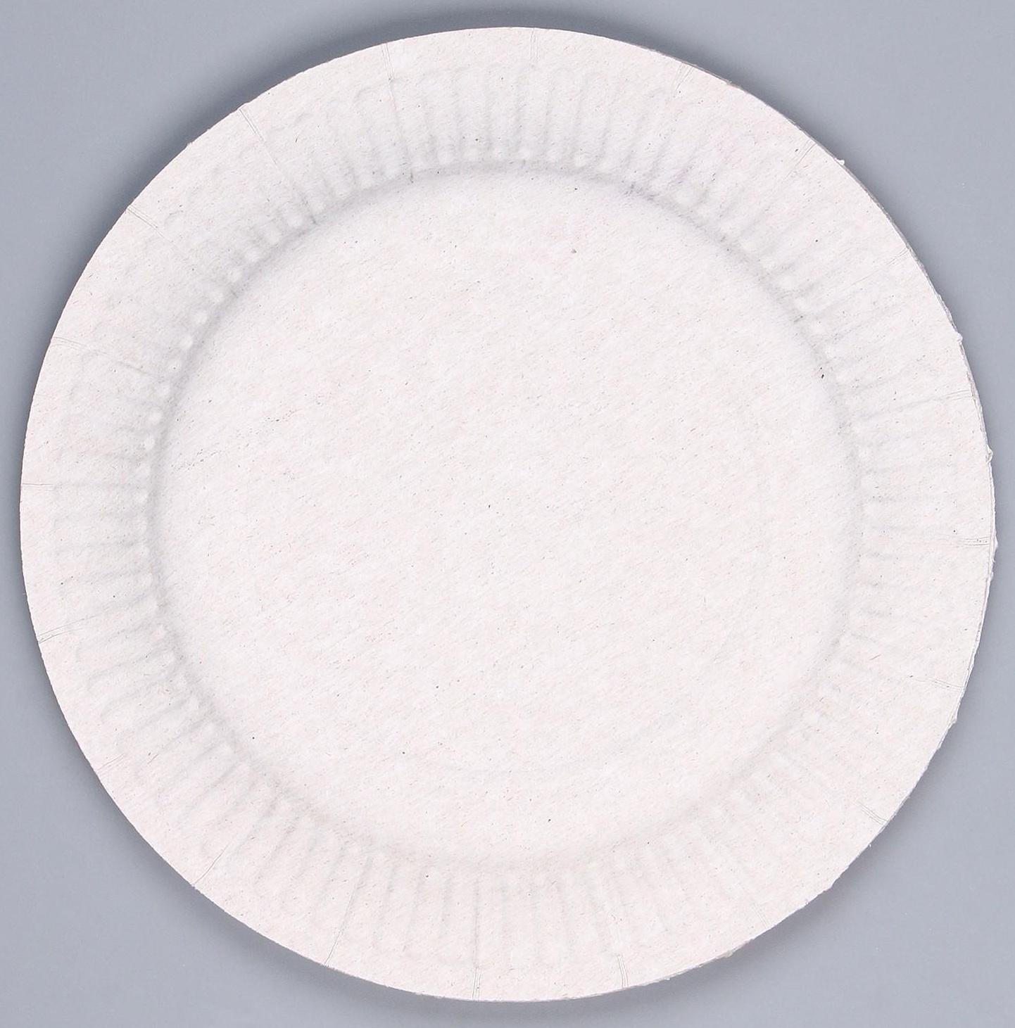 Тарелка бумажная 