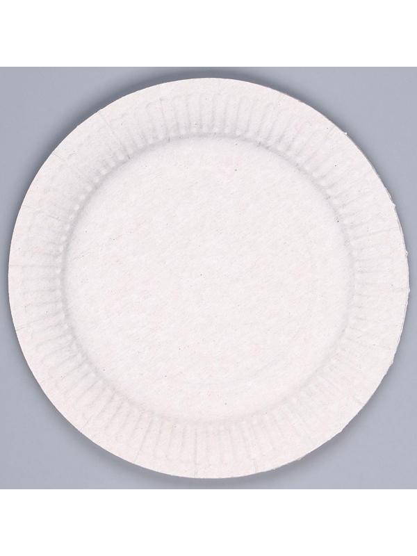 Тарелка бумажная 