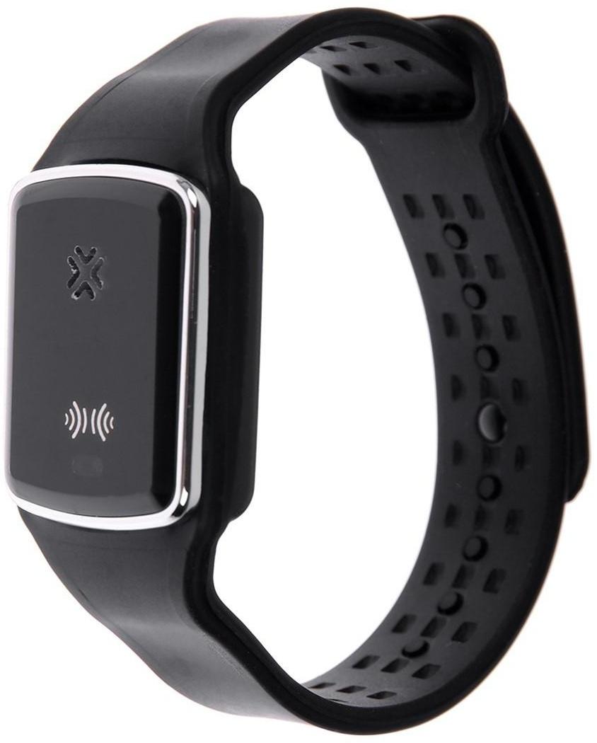 Отпугиватель комаров Luazon LRI-01, ультразвуковой, наручный, 10 м2, АКБ, 40 мАч, черный