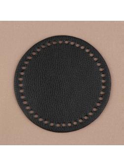 Донце для сумки, круглое, d = 15 × 0,3 см, цвет чёрный