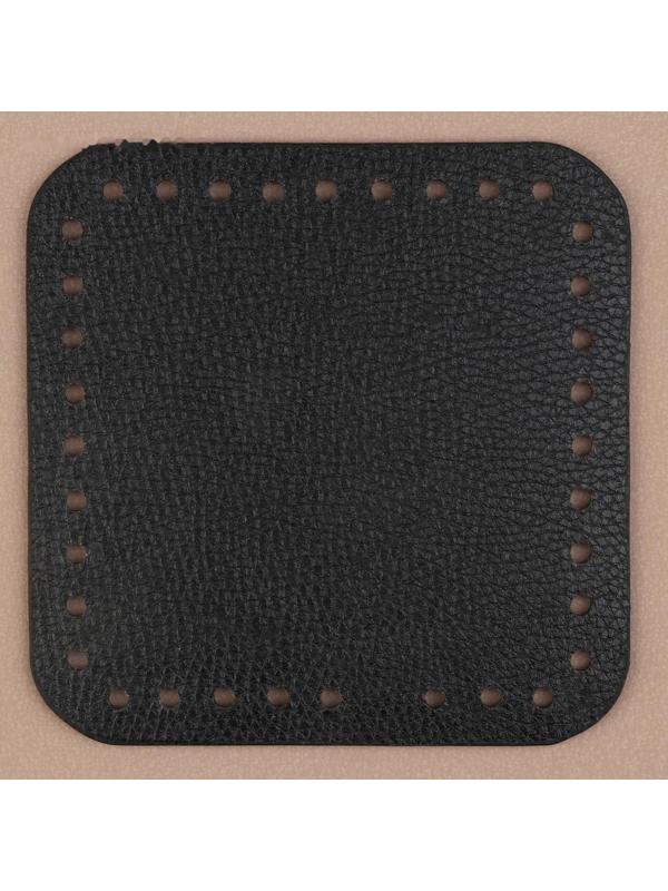 Донце для сумки, квадратное, 15 × 15 × 0,3 см, цвет чёрный