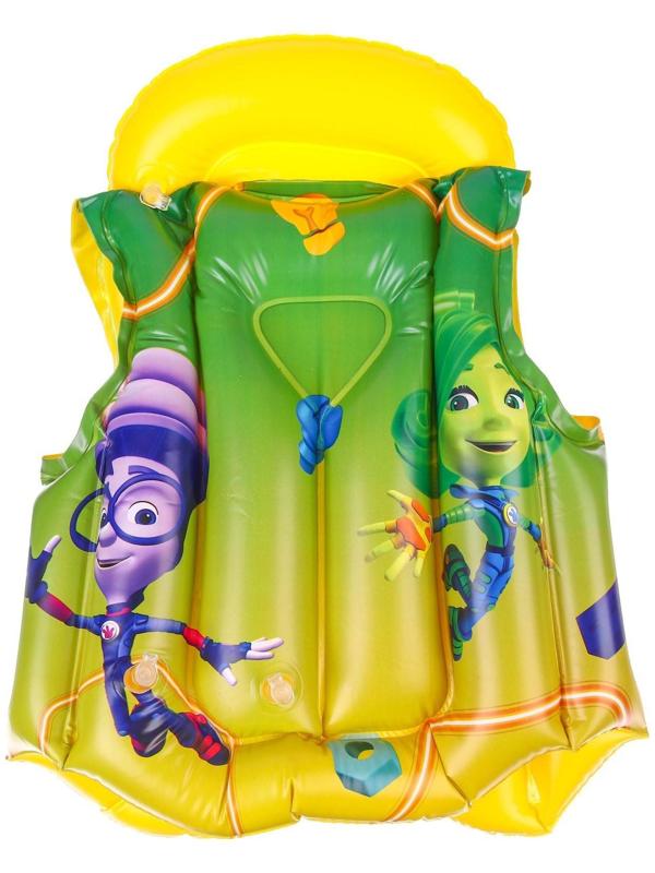Жилет надувной для плавания, детский, Фиксики