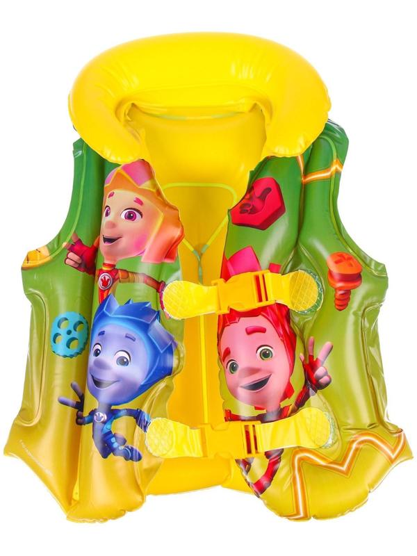 Жилет надувной для плавания, детский, Фиксики