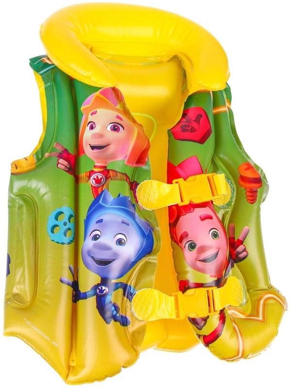 Жилет надувной для плавания, детский, Фиксики