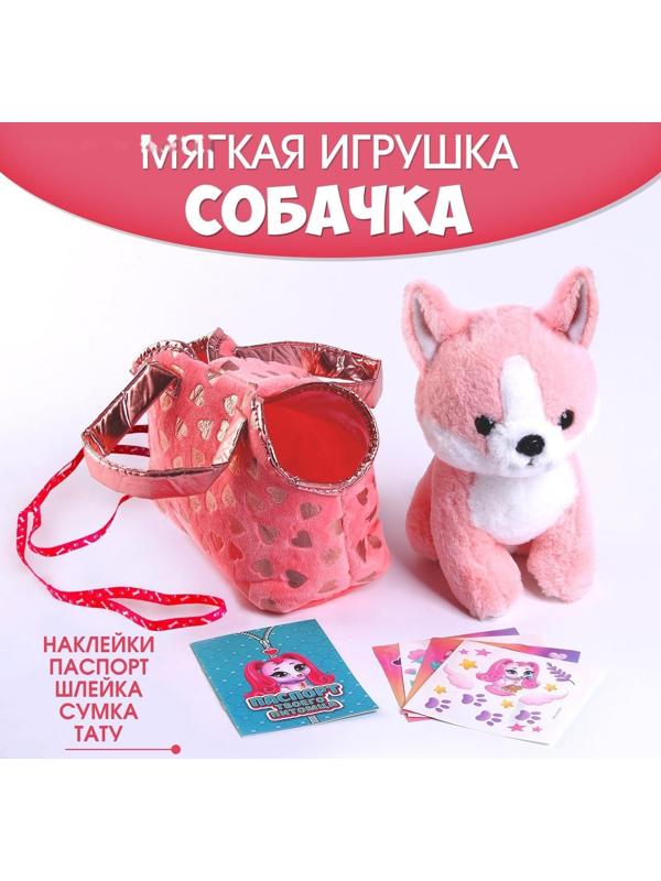 Мягкая игрушка в сумке «Малышка Молли», МИКС