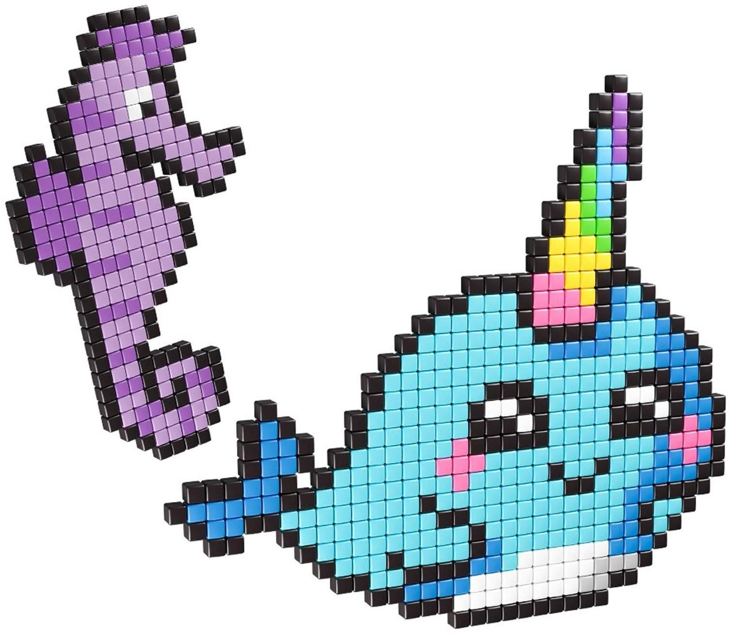 Конструктор мозаика «Pixi. Морские зверята», 748 деталей