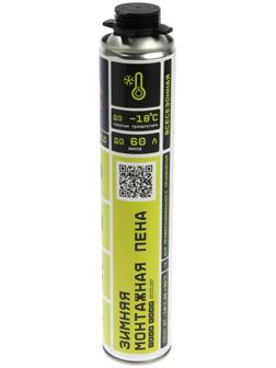 Пена монтажная Tris PRO-COLD, пистолетная, зимняя, 1000 мл