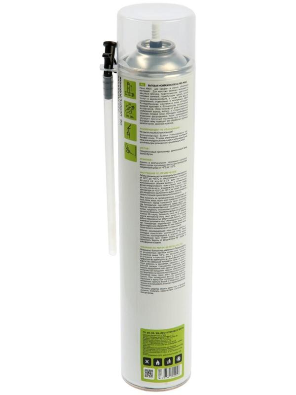 Пена монтажная Tris PRO-MAXI, адаптерная, бытовая, 1000 мл