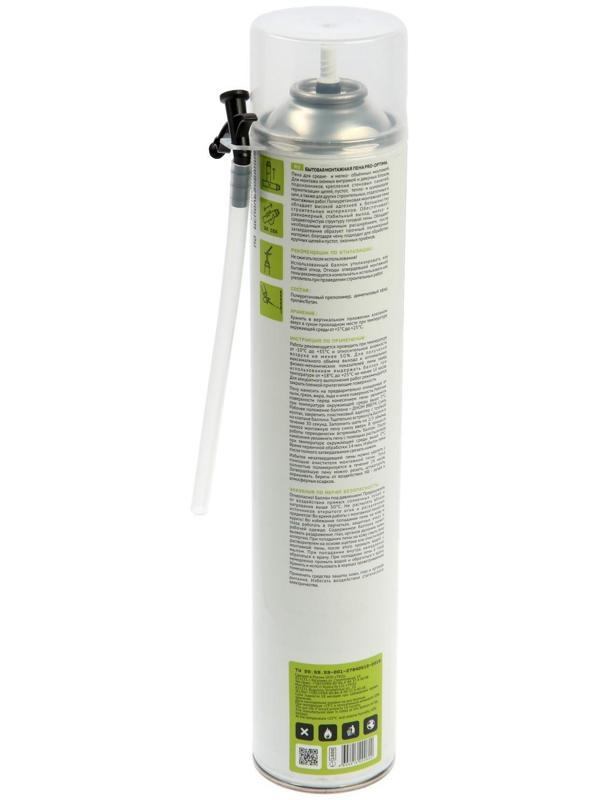 Пена монтажная Tris PRO-OPTIMA, адаптерная, бытовая, 1000 мл