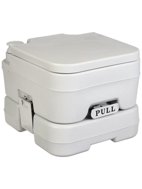 Биотуалет жидкостный, 10 л, съёмный бак, Greengo