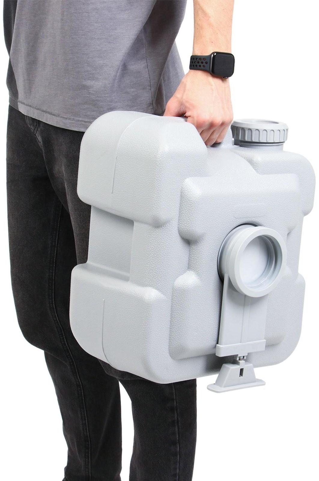 Биотуалет жидкостный, 20 л, съёмный бак, Greengo