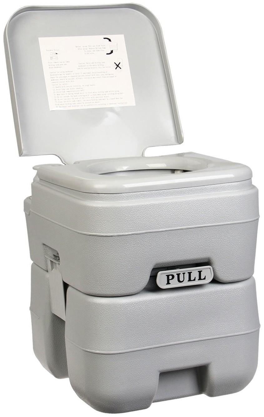 Биотуалет жидкостный, 20 л, съёмный бак, Greengo