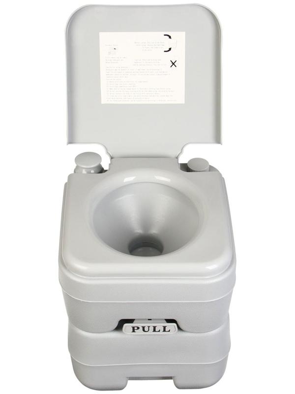 Биотуалет жидкостный, 20 л, съёмный бак, Greengo