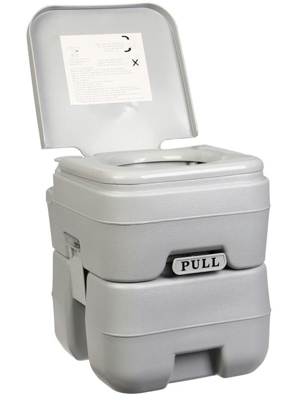 Биотуалет жидкостный, 20 л, съёмный бак, Greengo