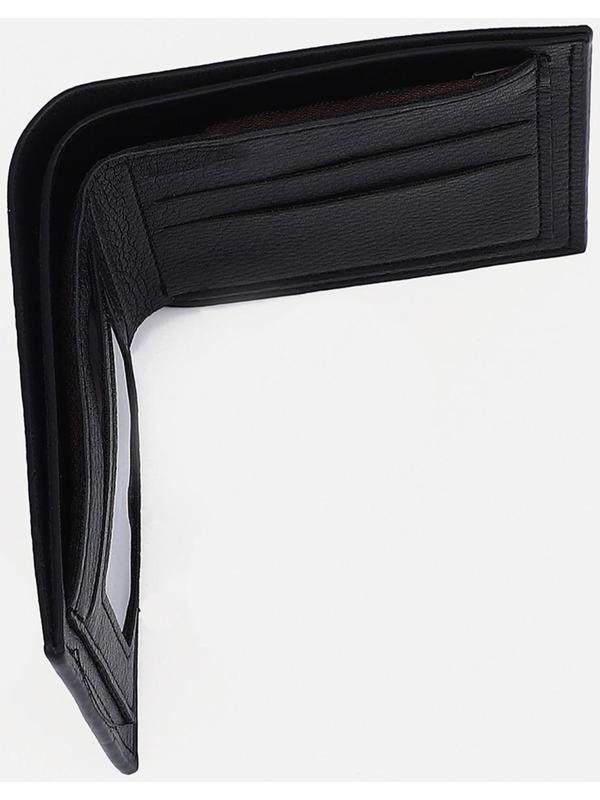 Портмоне без застёжки, отдел для монет, для карт, цвет чёрный