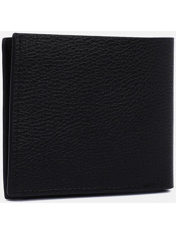 Портмоне без застёжки, отдел для монет, для карт, цвет чёрный