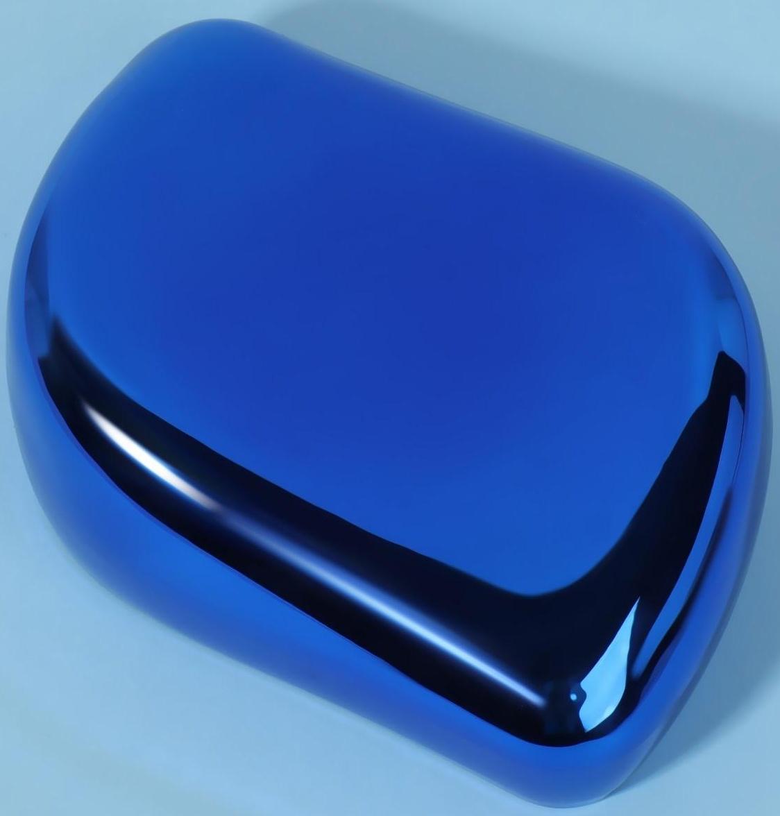 Стеклянная нано-тёрка для ног, 9 × 6,5 × 3 см, в картонной коробке, цвет синий