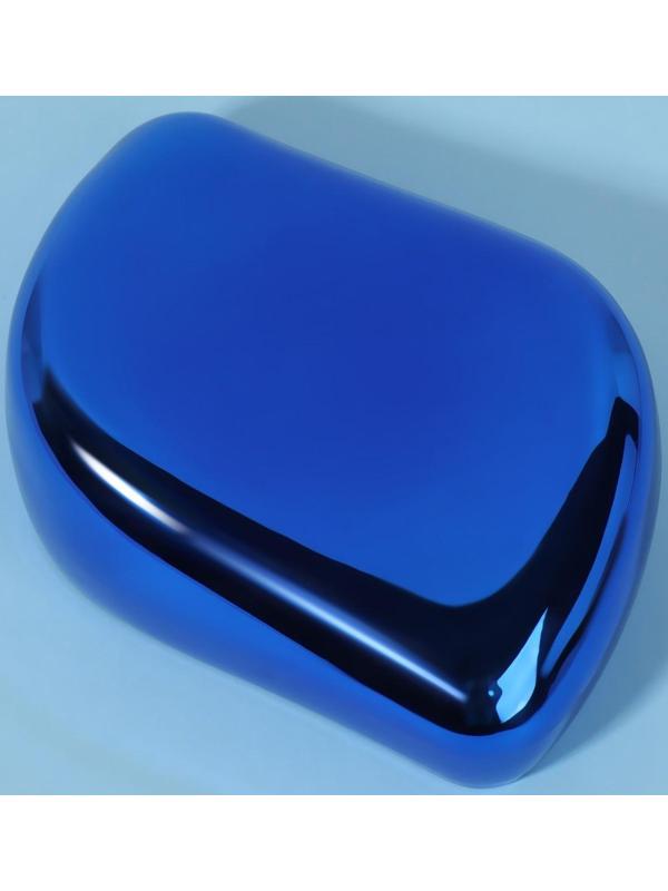 Стеклянная нано-тёрка для ног, 9 × 6,5 × 3 см, в картонной коробке, цвет синий