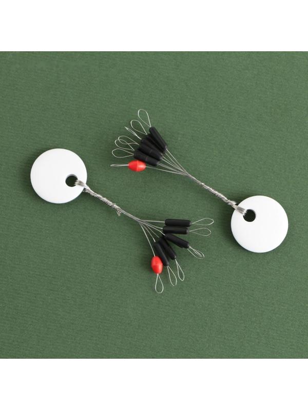 Стопор лески «Рыбак может всё», 2 шт., размер L