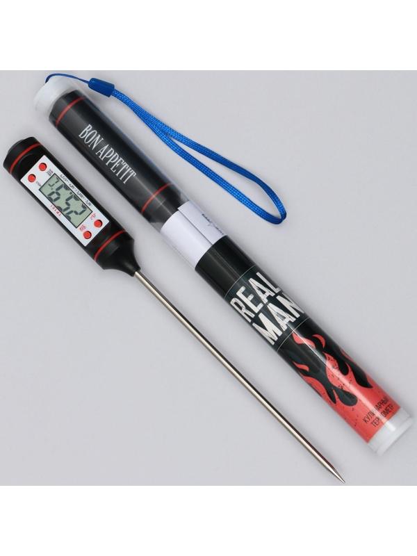 Кулинарный термометр «Bon appetit», чёрный