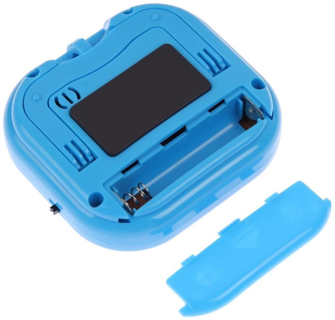 Таймер Luazon LB-18, электронный, голубой