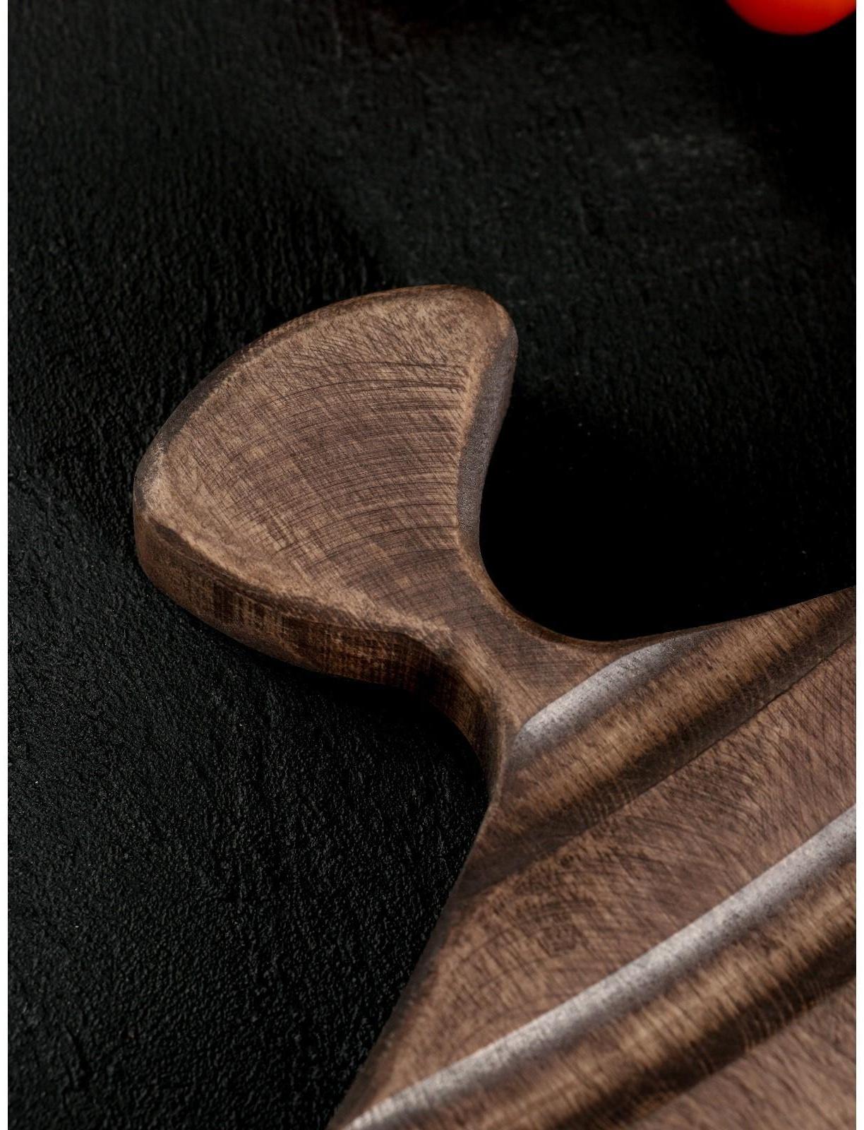 Разделочная доска для подачи Wild Kitchen, 26×22×2.5 см, граб темный