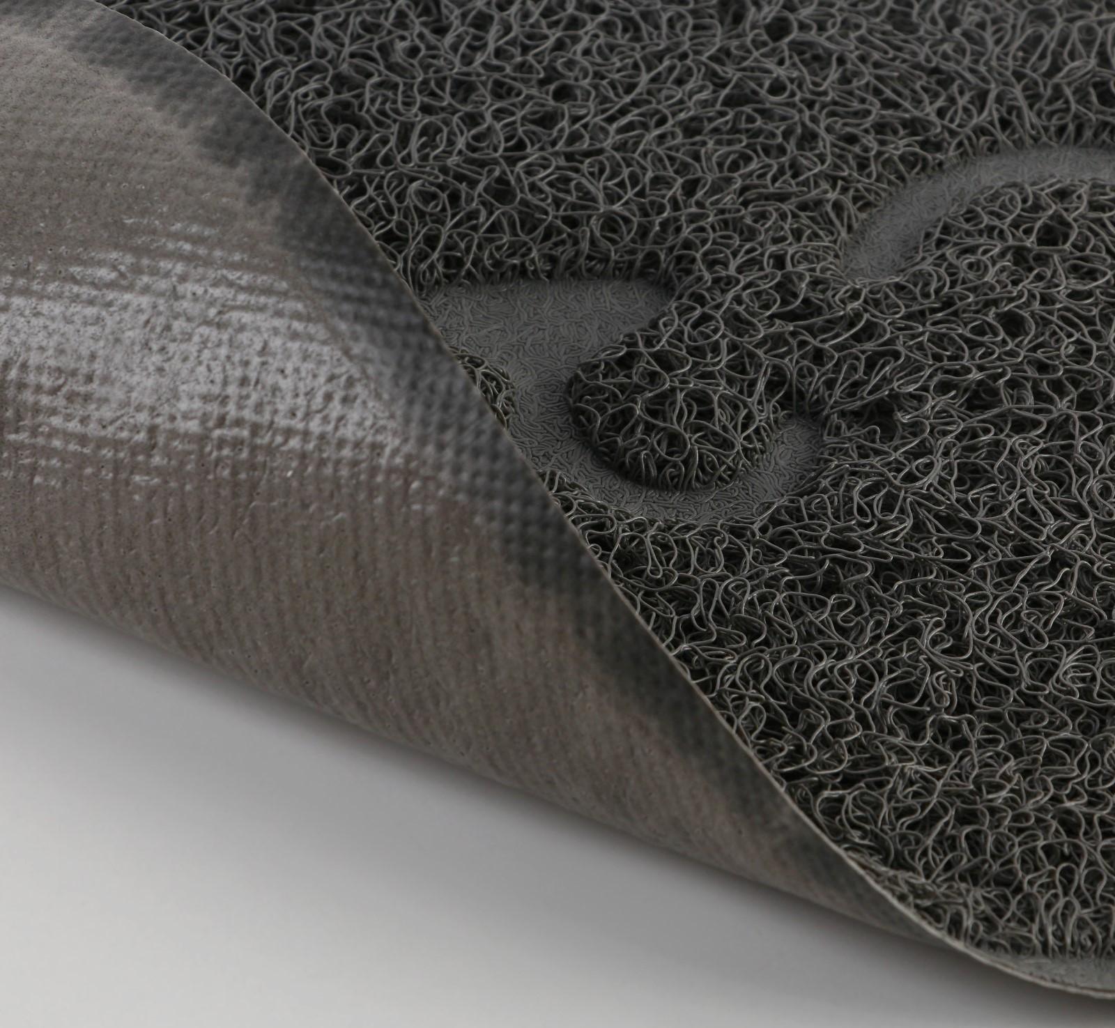 Коврик универсальный под миску и лоток «Мордочка», 30х40 см, серый