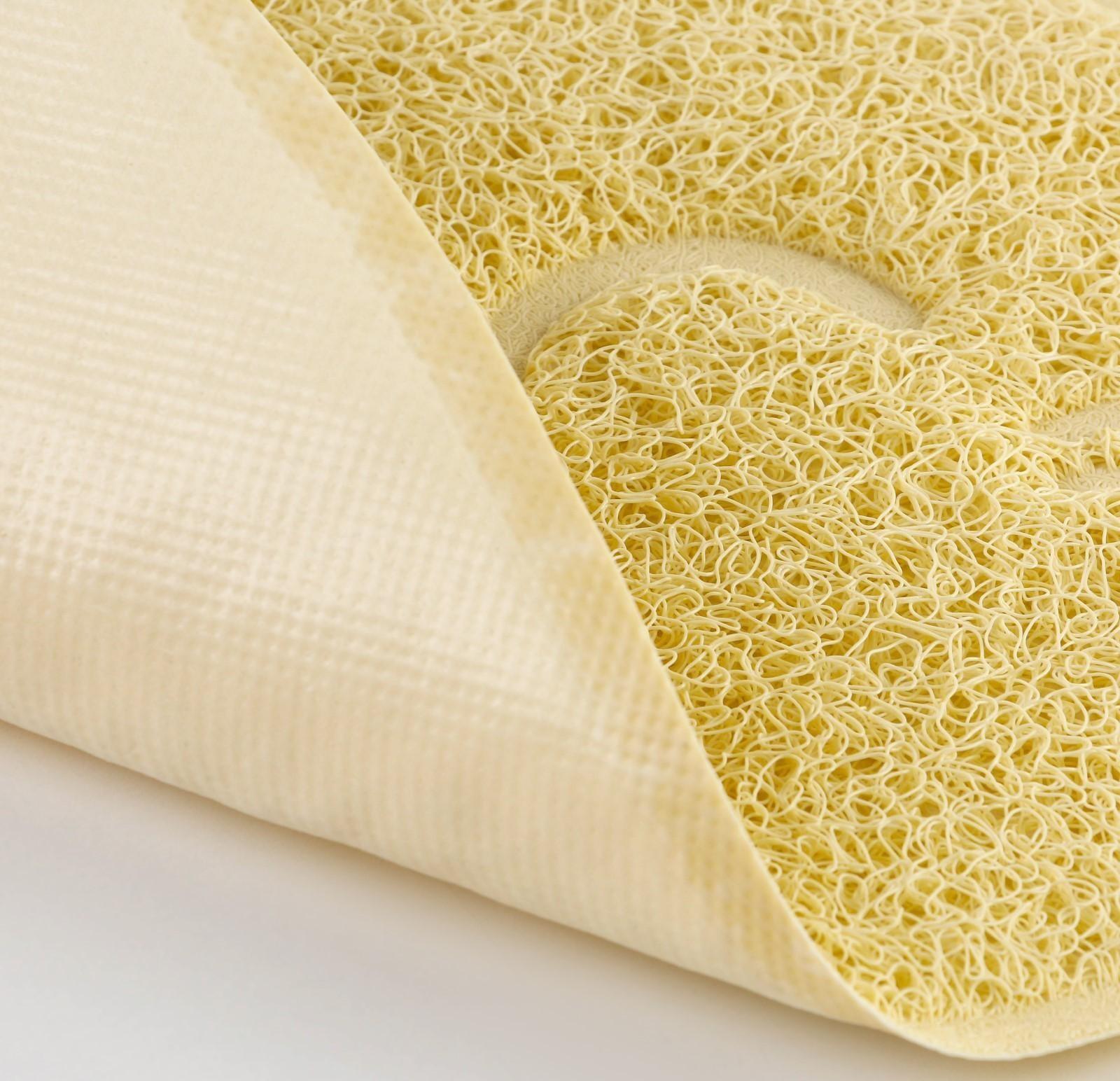 Коврик универсальный под миску и лоток «Мордочка», 30х40 см, бежевый