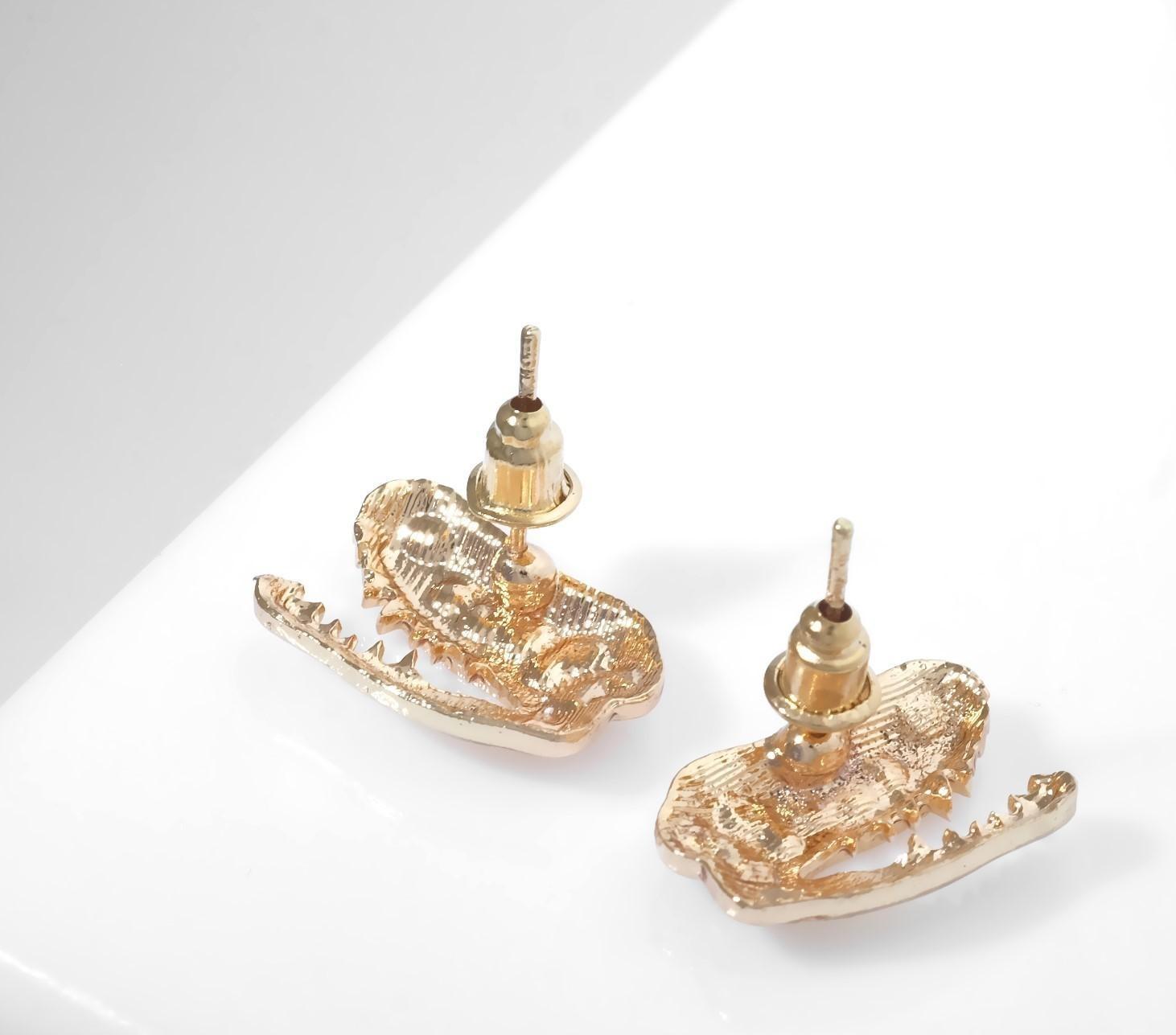 Серьги металл 