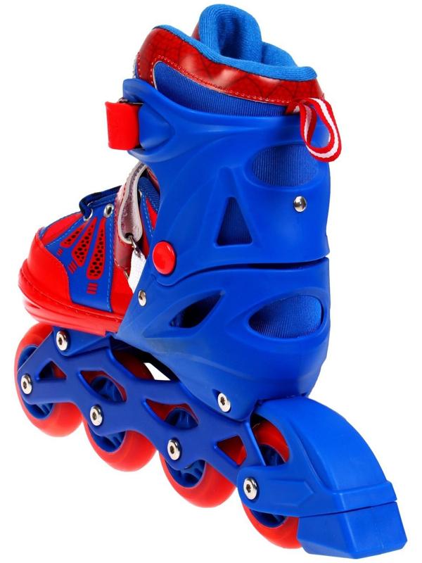 Роликовые коньки раздвижные, р. 38-41, светящиеся колёса PU 70 мм, алюминиевая рама, ABEC 7