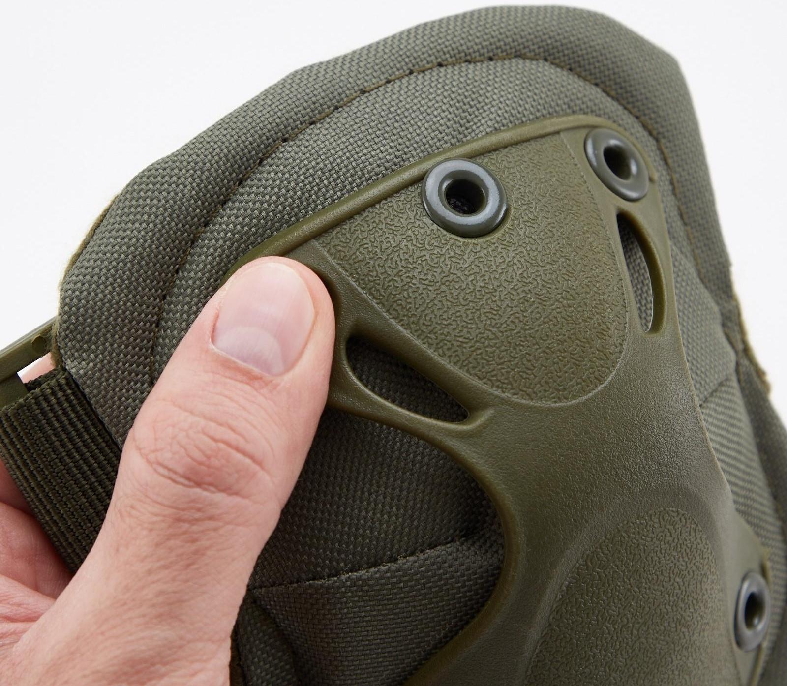 Набор 2 наколенника, 2 налокотника, зеленый