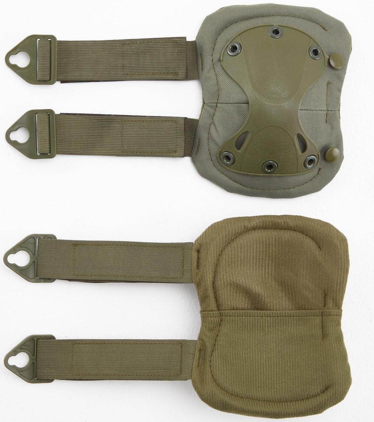 Набор 2 наколенника, 2 налокотника, зеленый