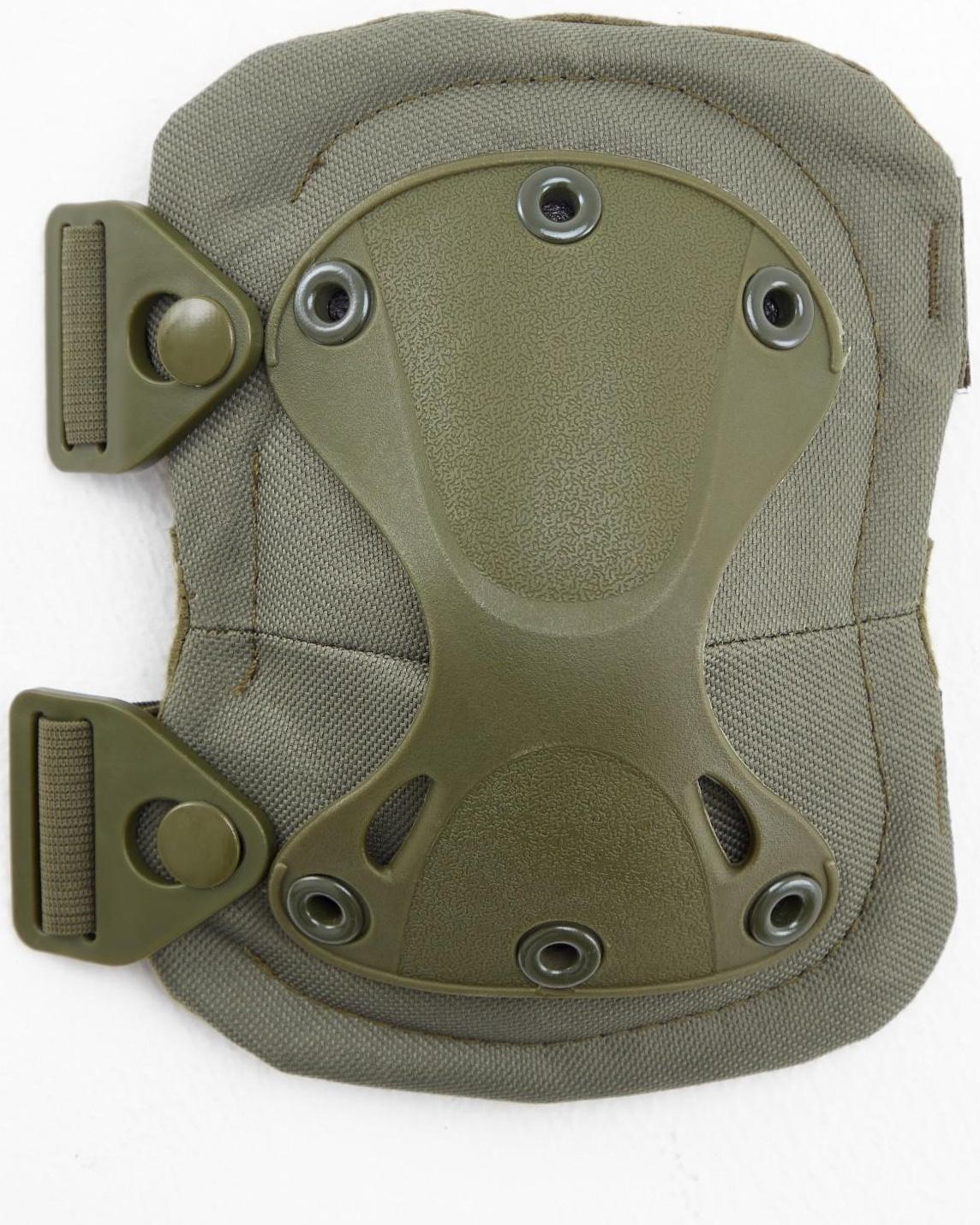 Набор 2 наколенника, 2 налокотника, зеленый