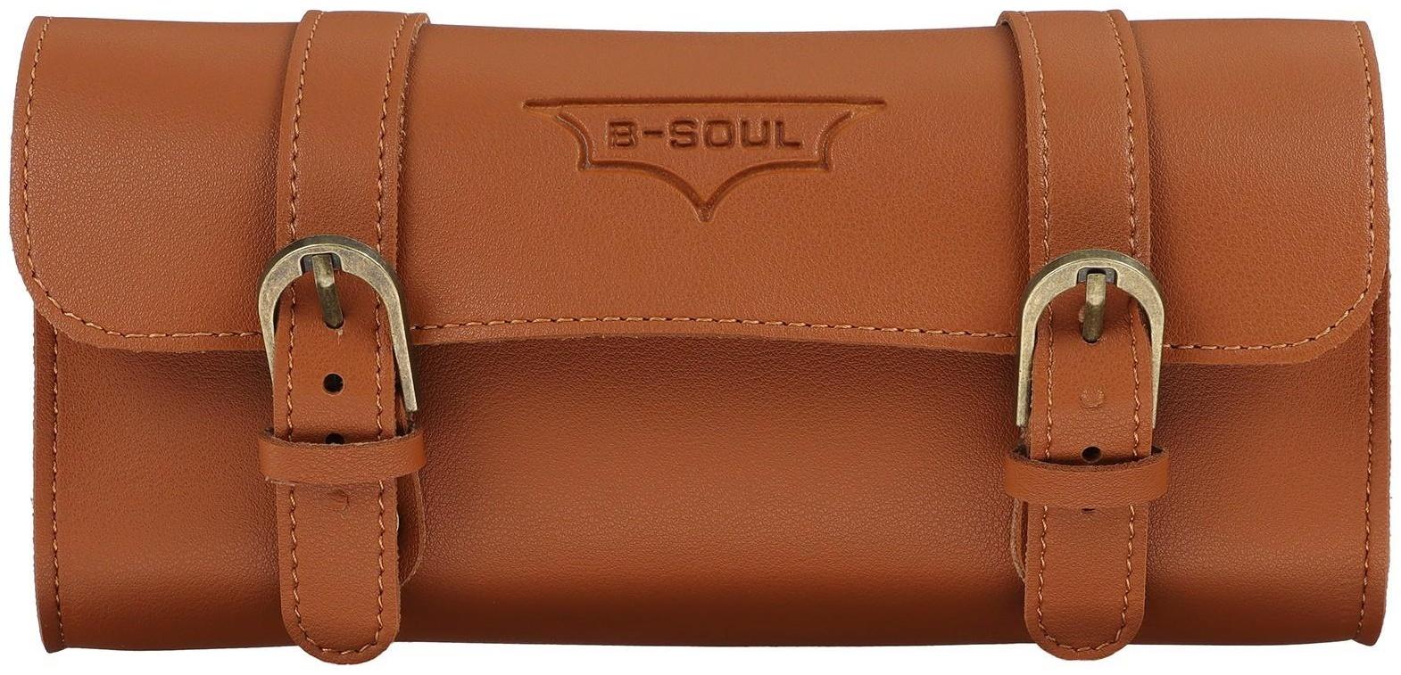 Велосумка на руль, цвет коричневый