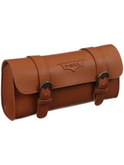 Велосумка на руль, цвет коричневый