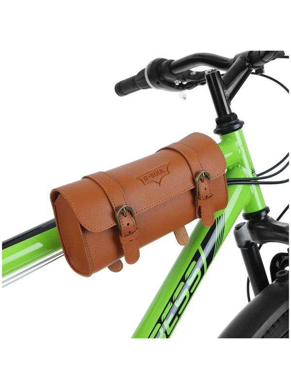 Велосумка на руль, цвет коричневый