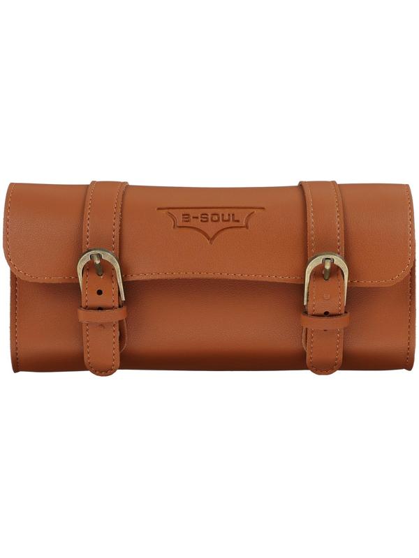 Велосумка на руль, цвет коричневый