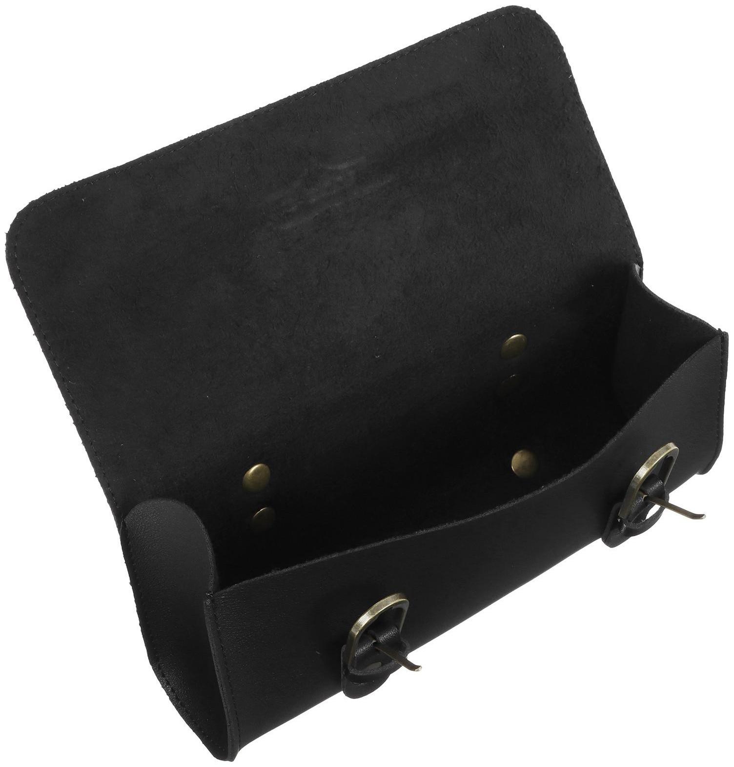 Велосумка на руль, цвет черный