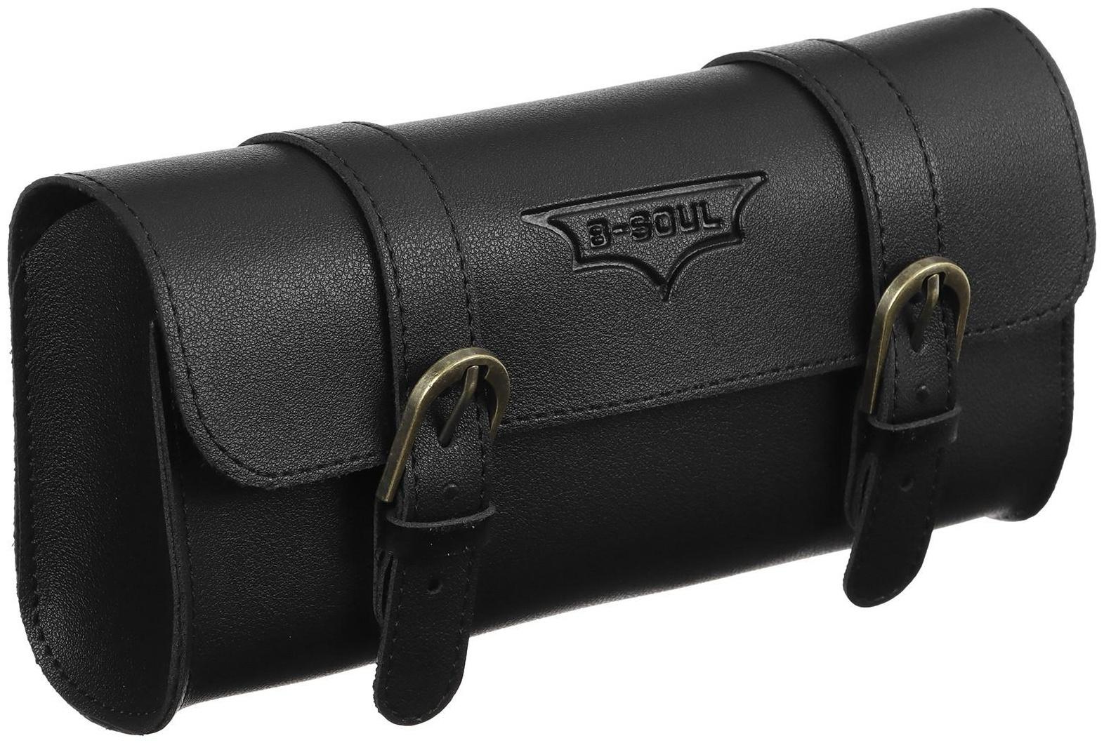 Велосумка на руль, цвет черный