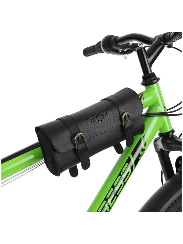 Велосумка на руль, цвет черный