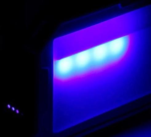 Фонарь прожекторный аккумуляторный, 5 Вт, 7200 мАч, XPG, IP65,солнечная батарея,21.4х20.5 см   93840