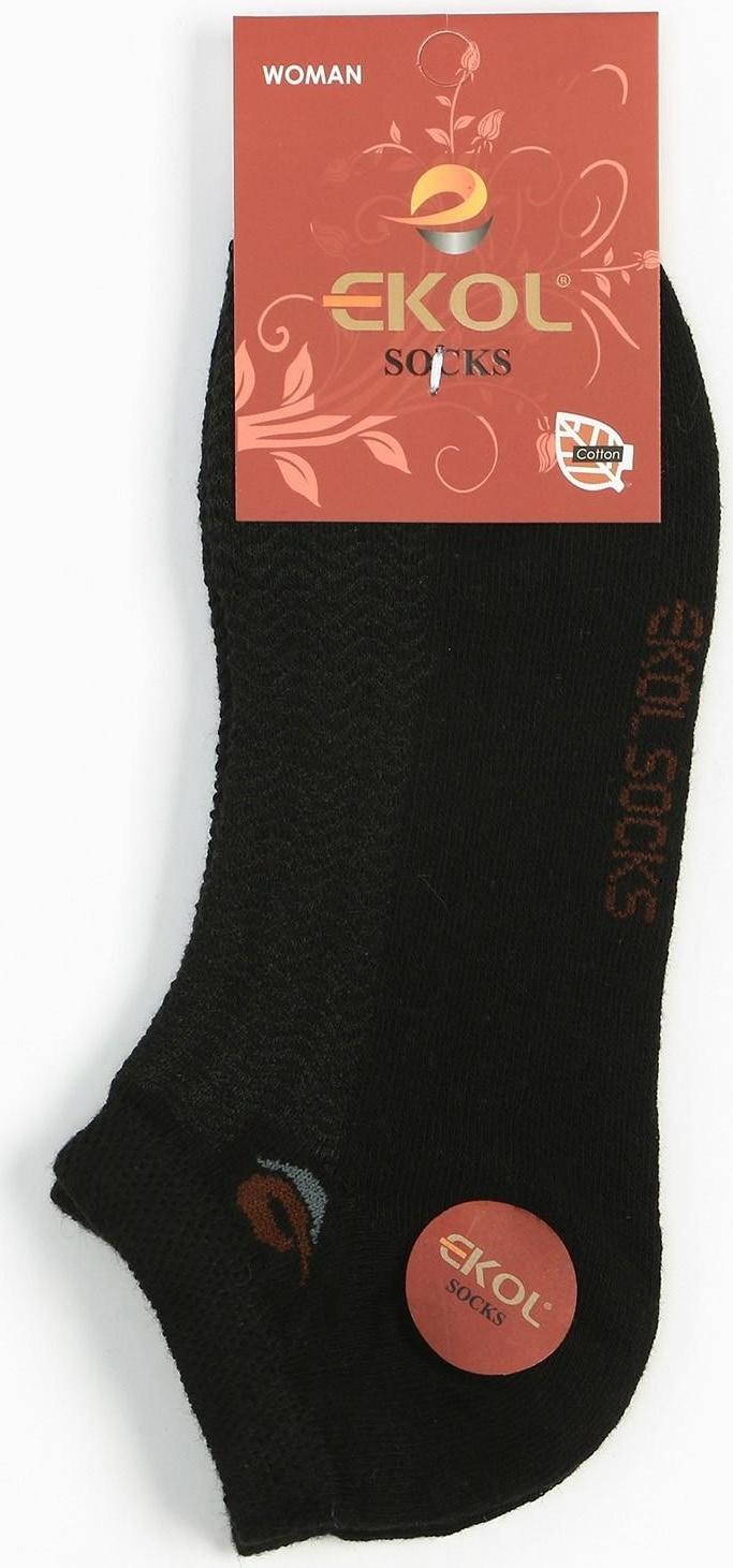 Носки женские, цвет чёрный, размер 36-38