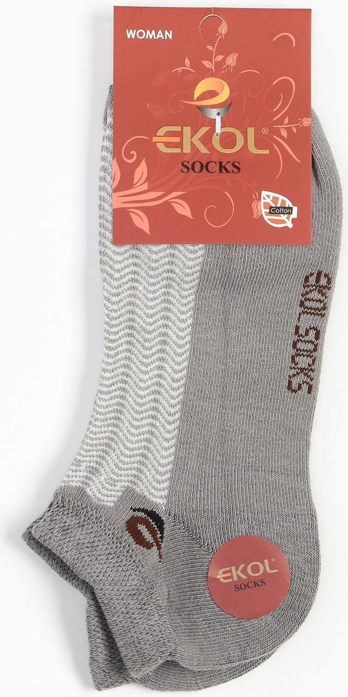 Носки женские, цвет серый, размер 36-38