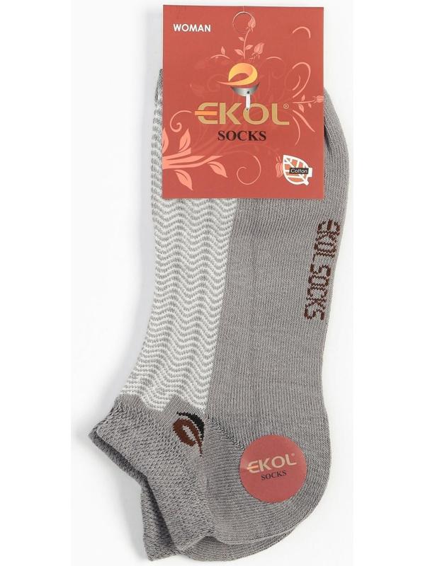 Носки женские, цвет серый, размер 36-38