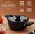 Кастрюля Magistro Flame, 2,3 л, d=20 см, h=8,8 см, крышка со сливом, антипригарное покрытие, индукция