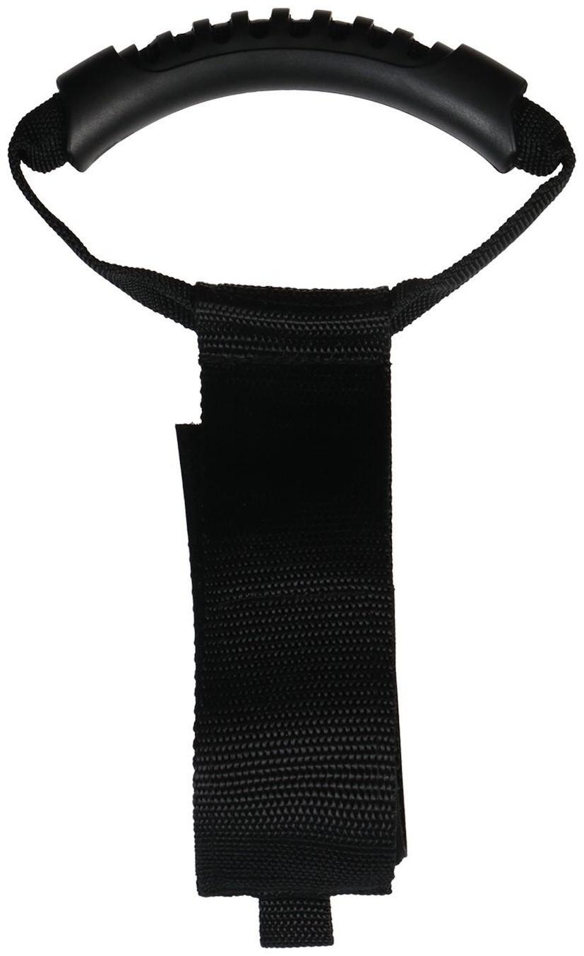 Держатель для шланга, размер М, на липучке, чёрный